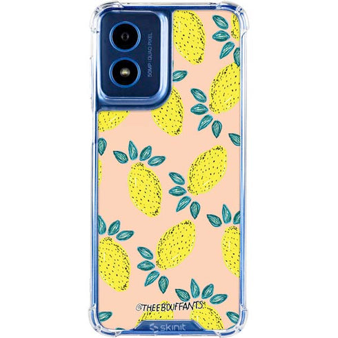 Bouffants and Broken Hearts Lemon Party Moto G 5G (2024) Clear Case